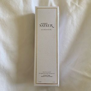 Agent Nateur acid wash lactic acid brightening cleanser